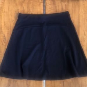 NWT LOFT Skater Navy Skirt